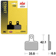 SBS ATV/UTV CERAMIC BRAKE PAD (6190895108) - DRIVEN Canada's Powersports 6190895108