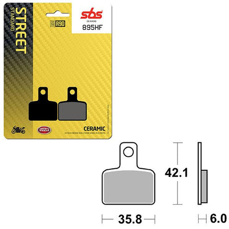 SBS ATV/UTV CERAMIC BRAKE PAD (6190895108) - DRIVEN Canada's Powersports 6190895108