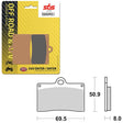 SBS ATV/UTV EVO SINTER BRAKE PAD (6280566108) - DRIVEN Canada's Powersports 6280566108