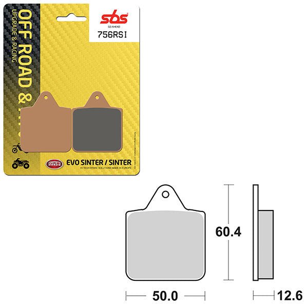 SBS ATV/UTV EVO SINTER BRAKE PAD (6280756108) - DRIVEN Canada's Powersports 6280756108