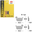 SBS ATV/UTV EVO SINTER BRAKE PAD (6280794108) - DRIVEN Canada's Powersports 6280794108
