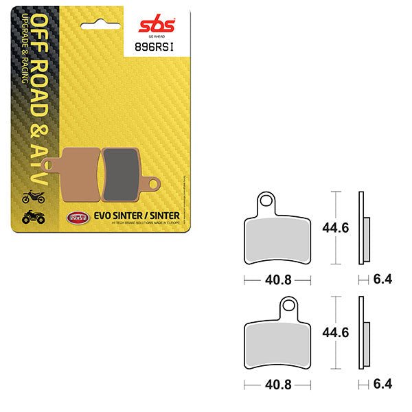 SBS ATV/UTV EVO SINTER BRAKE PAD (6280896108) - DRIVEN Canada's Powersports 6280896108