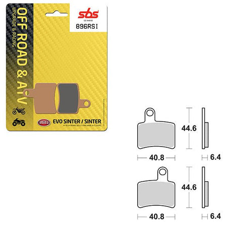 SBS ATV/UTV EVO SINTER BRAKE PAD (6280896108) - DRIVEN Canada's Powersports 6280896108