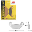 SBS ATV/UTV EVO SINTER BRAKE PAD (6280899108) - DRIVEN Canada's Powersports 6280899108