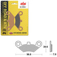 SBS ATV/UTV EVO SINTER BRAKE PAD (6280914108) - DRIVEN Canada's Powersports 6280914108