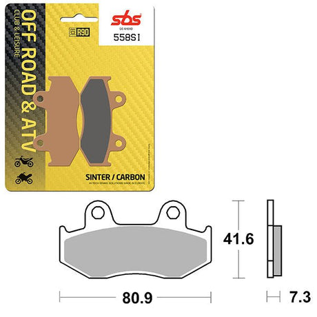 SBS ATV/UTV SINTER BRAKE PAD (6240558108) - DRIVEN Canada's Powersports 6240558108