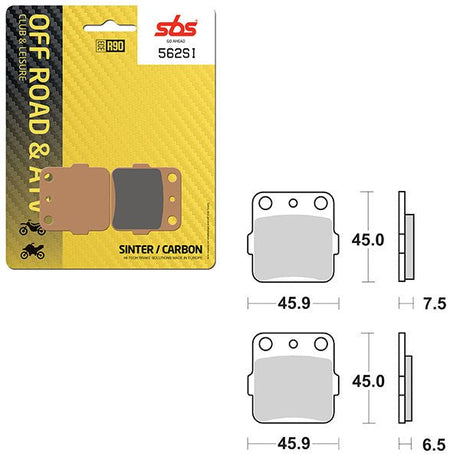SBS ATV/UTV SINTER BRAKE PAD (6240562108) - DRIVEN Canada's Powersports 6240562108