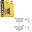 SBS ATV/UTV SINTER BRAKE PAD (6240604108) - DRIVEN Canada's Powersports 6240604108