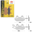 SBS ATV/UTV SINTER BRAKE PAD (6240611100) - DRIVEN Canada's Powersports 6240611100