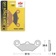 SBS ATV/UTV SINTER BRAKE PAD (6240716108) - DRIVEN Canada's Powersports 6240716108