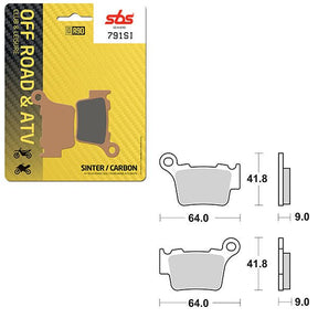 SBS ATV/UTV SINTER BRAKE PAD (6240791108) - DRIVEN Canada's Powersports 6240791108