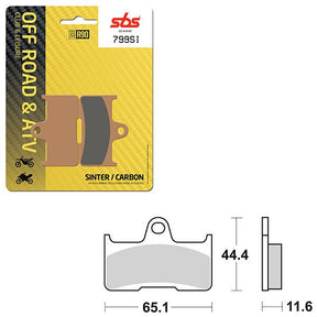 SBS ATV/UTV SINTER BRAKE PAD (6240799108) - DRIVEN Canada's Powersports 6240799108