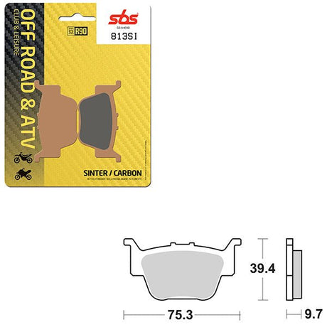 SBS ATV/UTV SINTER BRAKE PAD (6240813108) - DRIVEN Canada's Powersports 6240813108