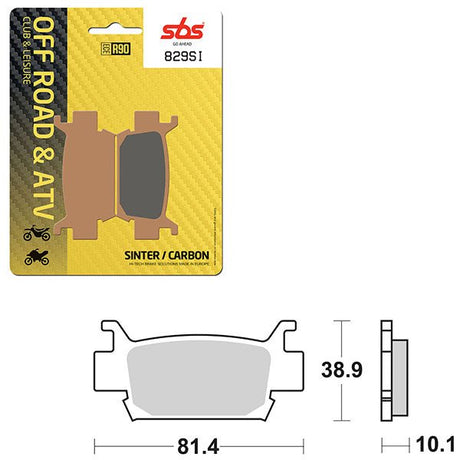 SBS ATV/UTV SINTER BRAKE PAD (6240829108) - DRIVEN Canada's Powersports 6240829108