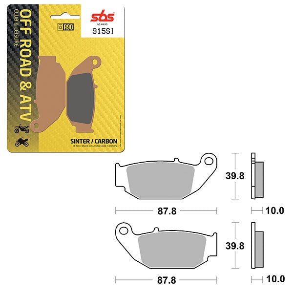 SBS ATV/UTV SINTER BRAKE PAD (6240915108) - DRIVEN Canada's Powersports 6240915108