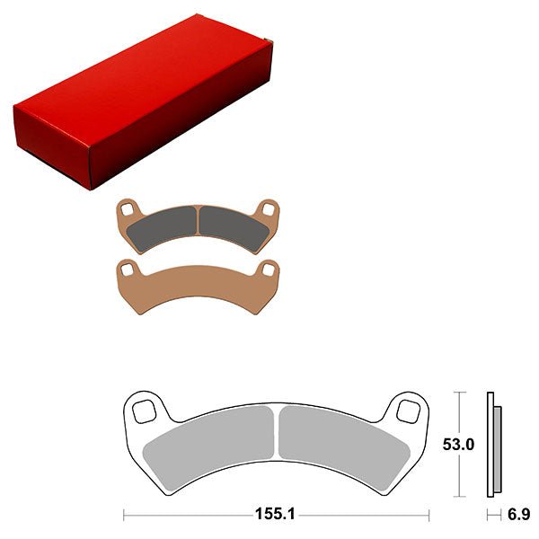 SBS ATV/UTV SINTER BRAKE PAD (6240954108) - DRIVEN Canada's Powersports 6240954108