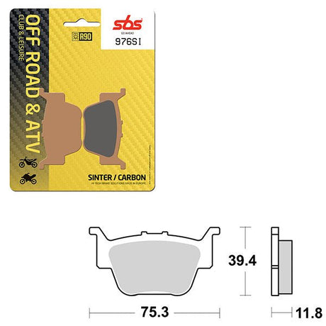 SBS ATV/UTV SINTER BRAKE PAD (6240976108) - DRIVEN Canada's Powersports 6240976108