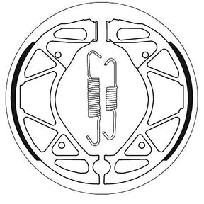 SBS BRAKE SHOES WITH SPRINGS (1519209) - DRIVEN Canada's Powersports 1519209