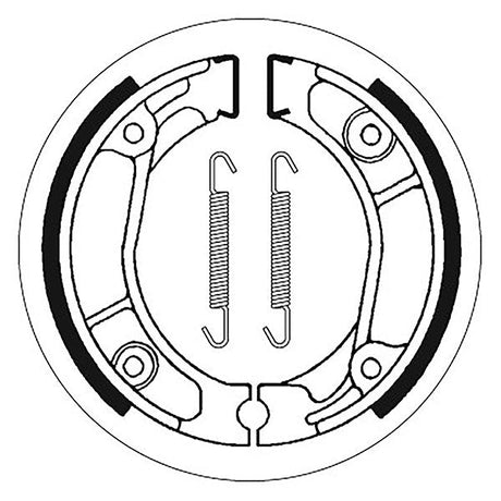 SBS BRAKE SHOES WITH SPRINGS (5192013100) - DRIVEN Canada's Powersports 5192013100