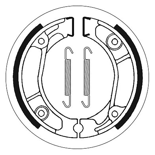 SBS BRAKE SHOES WITH SPRINGS (5192013100) - DRIVEN Canada's Powersports 5192013100