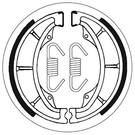 SBS BRAKE SHOES WITH SPRINGS (5192014100) - DRIVEN Canada's Powersports 5192014100