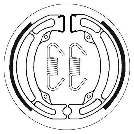 SBS BRAKE SHOES WITH SPRINGS (5192017100) - DRIVEN Canada's Powersports 5192017100