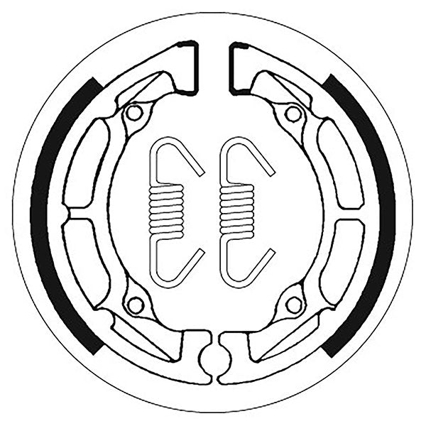 SBS BRAKE SHOES WITH SPRINGS (5192020100) - DRIVEN Canada's Powersports 5192020100