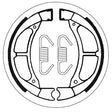 SBS BRAKE SHOES WITH SPRINGS (5192021100) - DRIVEN Canada's Powersports 5192021100