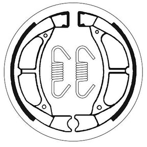 SBS BRAKE SHOES WITH SPRINGS (5192021100) - DRIVEN Canada's Powersports 5192021100