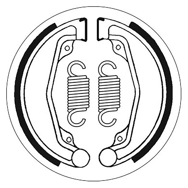 SBS BRAKE SHOES WITH SPRINGS (5192023100) - DRIVEN Canada's Powersports 5192023100