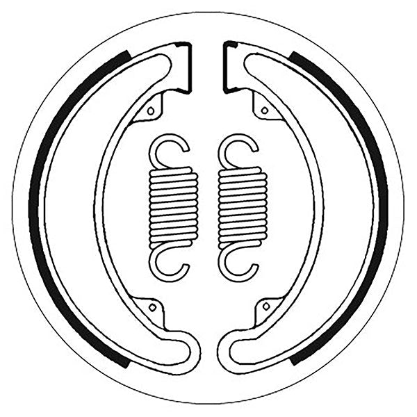 SBS BRAKE SHOES WITH SPRINGS (5192024100) - DRIVEN Canada's Powersports 5192024100