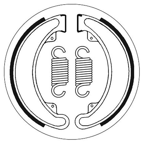 SBS BRAKE SHOES WITH SPRINGS (5192024100) - DRIVEN Canada's Powersports 5192024100