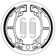 SBS BRAKE SHOES WITH SPRINGS (5192025100) - DRIVEN Canada's Powersports 5192025100