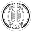 SBS BRAKE SHOES WITH SPRINGS (5192026100) - DRIVEN Canada's Powersports 5192026100