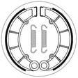 SBS BRAKE SHOES WITH SPRINGS (5192027100) - DRIVEN Canada's Powersports 5192027100