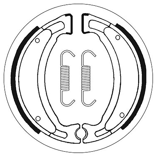 SBS BRAKE SHOES WITH SPRINGS (5192028100) - DRIVEN Canada's Powersports 5192028100