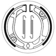 SBS BRAKE SHOES WITH SPRINGS (5192029100) - DRIVEN Canada's Powersports 5192029100
