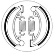 SBS BRAKE SHOES WITH SPRINGS (5192030100) - DRIVEN Canada's Powersports 5192030100