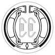 SBS BRAKE SHOES WITH SPRINGS (5192032100) - DRIVEN Canada's Powersports 5192032100