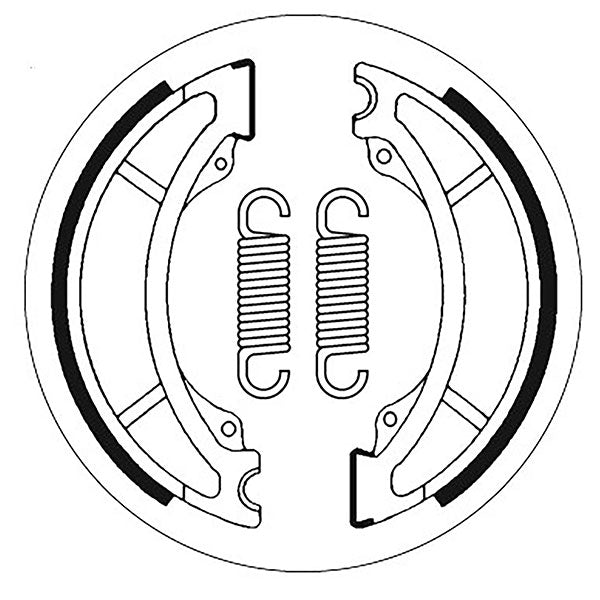 SBS BRAKE SHOES WITH SPRINGS (5192036100) - DRIVEN Canada's Powersports 5192036100