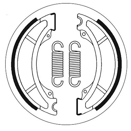 SBS BRAKE SHOES WITH SPRINGS (5192036100) - DRIVEN Canada's Powersports 5192036100