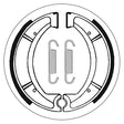 SBS BRAKE SHOES WITH SPRINGS (5192037100) - DRIVEN Canada's Powersports 5192037100