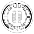 SBS BRAKE SHOES WITH SPRINGS (5192039100) - DRIVEN Canada's Powersports 5192039100