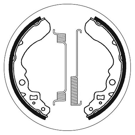 SBS BRAKE SHOES WITH SPRINGS (5192053100) - DRIVEN Canada's Powersports 5192053100