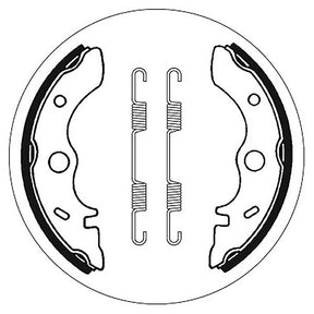 SBS BRAKE SHOES WITH SPRINGS (5192054100) - DRIVEN Canada's Powersports 5192054100