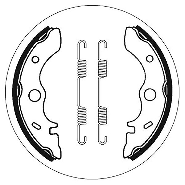 SBS BRAKE SHOES WITH SPRINGS (5192054100) - DRIVEN Canada's Powersports 5192054100