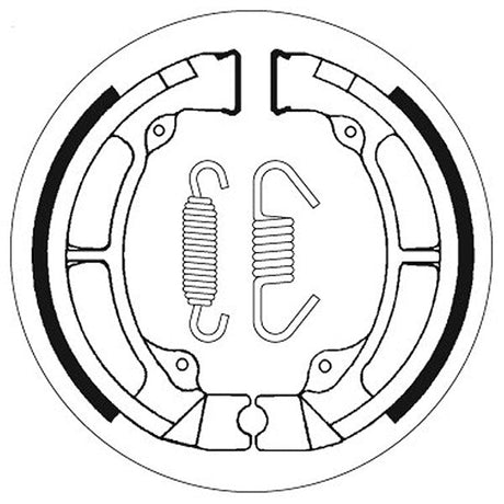 SBS BRAKE SHOES WITH SPRINGS (5192056100) - DRIVEN Canada's Powersports 5192056100
