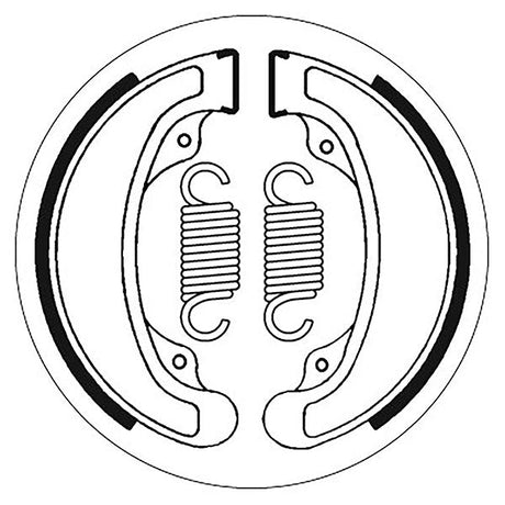 SBS BRAKE SHOES WITH SPRINGS (5192058100) - DRIVEN Canada's Powersports 5192058100