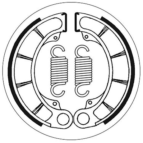 SBS BRAKE SHOES WITH SPRINGS (5192059100) - DRIVEN Canada's Powersports 5192059100