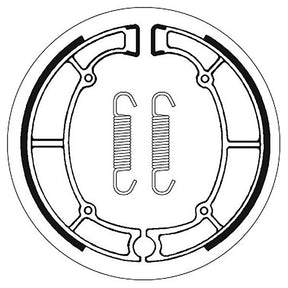 SBS BRAKE SHOES WITH SPRINGS (5192060100) - DRIVEN Canada's Powersports 5192060100